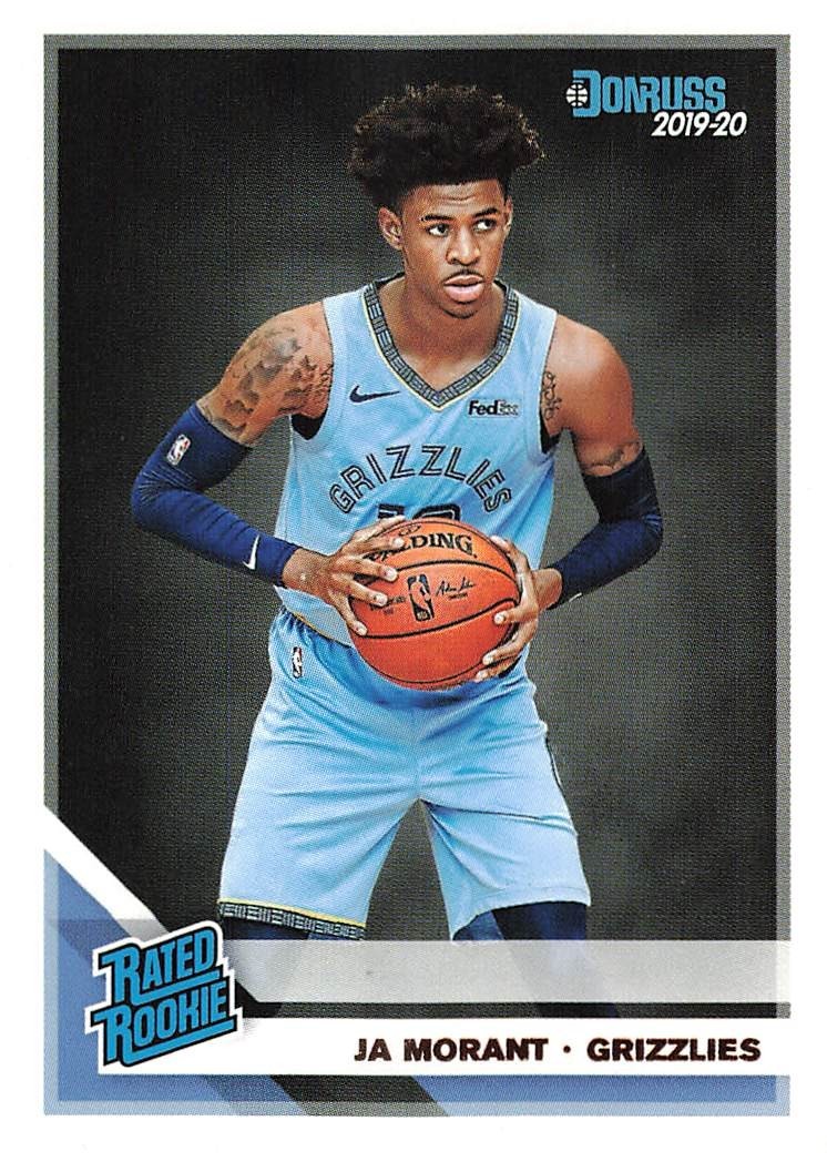 2019-20 Ja Morant [Base] #202 2019-20 Panini Donruss Rated Rookie