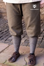 Burgschneider - Rus Pants Tilda Herringbone Olive/Grey medieval fantasy costume