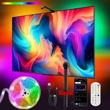 Smart LED Strip Lights RGBIC Ambient TV Backlight Camera Music Sync for 55-75"