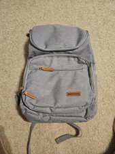 BagsViewer Diaper Bag Grey Backpack