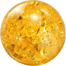 40mm/1.6" Crystal Sphere Ball Ice Cracked Glass Solid Decorative Sphere Crystal