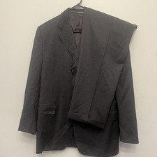 Canali Proposta Charcoal Wool 2 Piece Suit Italy Men 52R Luxury