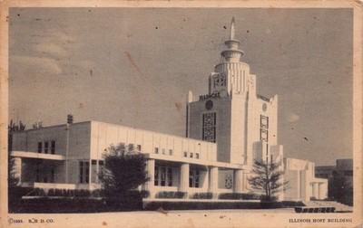 Vtg Postcard A Century Of Progress Expo Landmark Chicago, IL 1930s