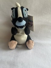 Disney Bambi- Flower Bean Bag Plush RARE  RETIRED w/tags