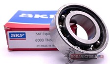 SKF 6003 TN9C3 RODAMIENTO RÍGIDO DE BOLAS, TIPO ABIERTO, SIN SELLOS 17x35x10mm