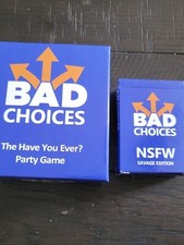 UPC 866157000382 product image for BAD CHOICES Base Game The Have You Ever? Party & NSFW Savage Edition 100% Comple | upcitemdb.com