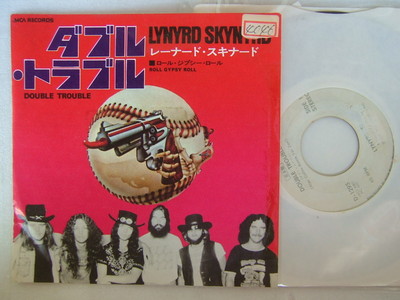 シングル❣️白ラベル『LYNYRD SKYNYRD／DOUBLE TROUBLE』 PROMO WHITE LABEL / LYNYRD SKYNYRD DOUBLE TROUBLE / 7INCH | eBay