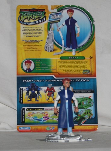 TMNT playmates toys cody fast forward 2006