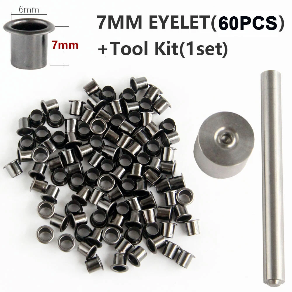 60X Rivets Holster Belt Clip Fix Knife Case Tool Set Kit For Kydex