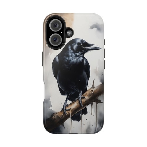Crow Goth Handyhülle Gothic Handyhüllen Rabe Case iPhone Hülle Samsung Case - Bild 10 von 38