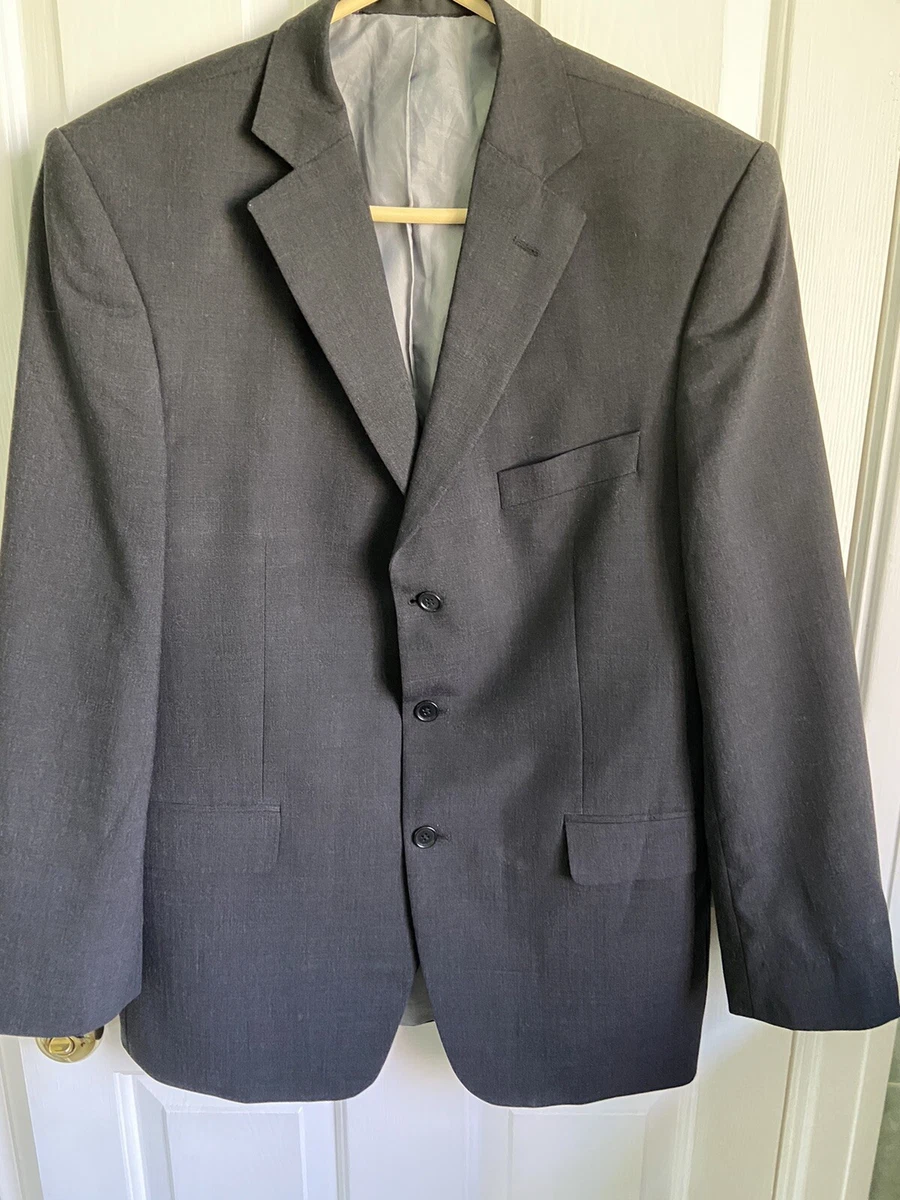 Men s Marks And Spencer Charcoal suit jacket Lined Size 42 Never Worn