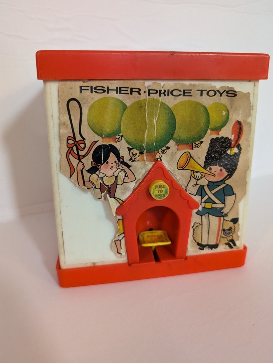 Jack in The Box Fisher Price Music Box Working Sound & Pop