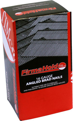 Firmahold 2Nd Fix Finishing Brad Nägel verzinkt gerade & abgewinkelt 16G mit Gas
