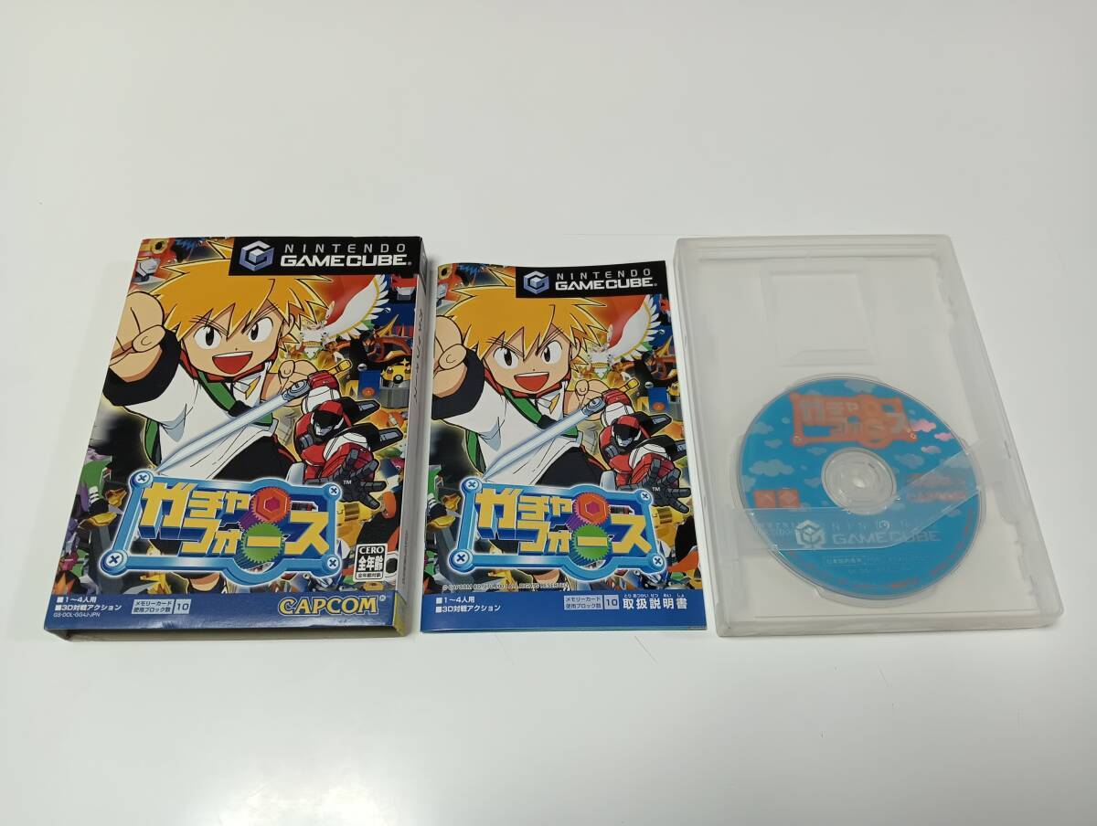 GameCube Gacha Force with Box CAPCOM 3D battle action GC GameCube Gacha Force with Box CAPCOM 3D battle action GC