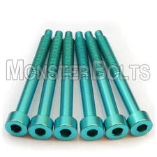 Teal Titanium String Lock Screws for Floyd Rose OFR Tremolo, 1000 & Special