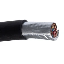 18/19 Shielded VNTC Tray Cable TFN/PVC TC-ER Power Control Wire Black 600V