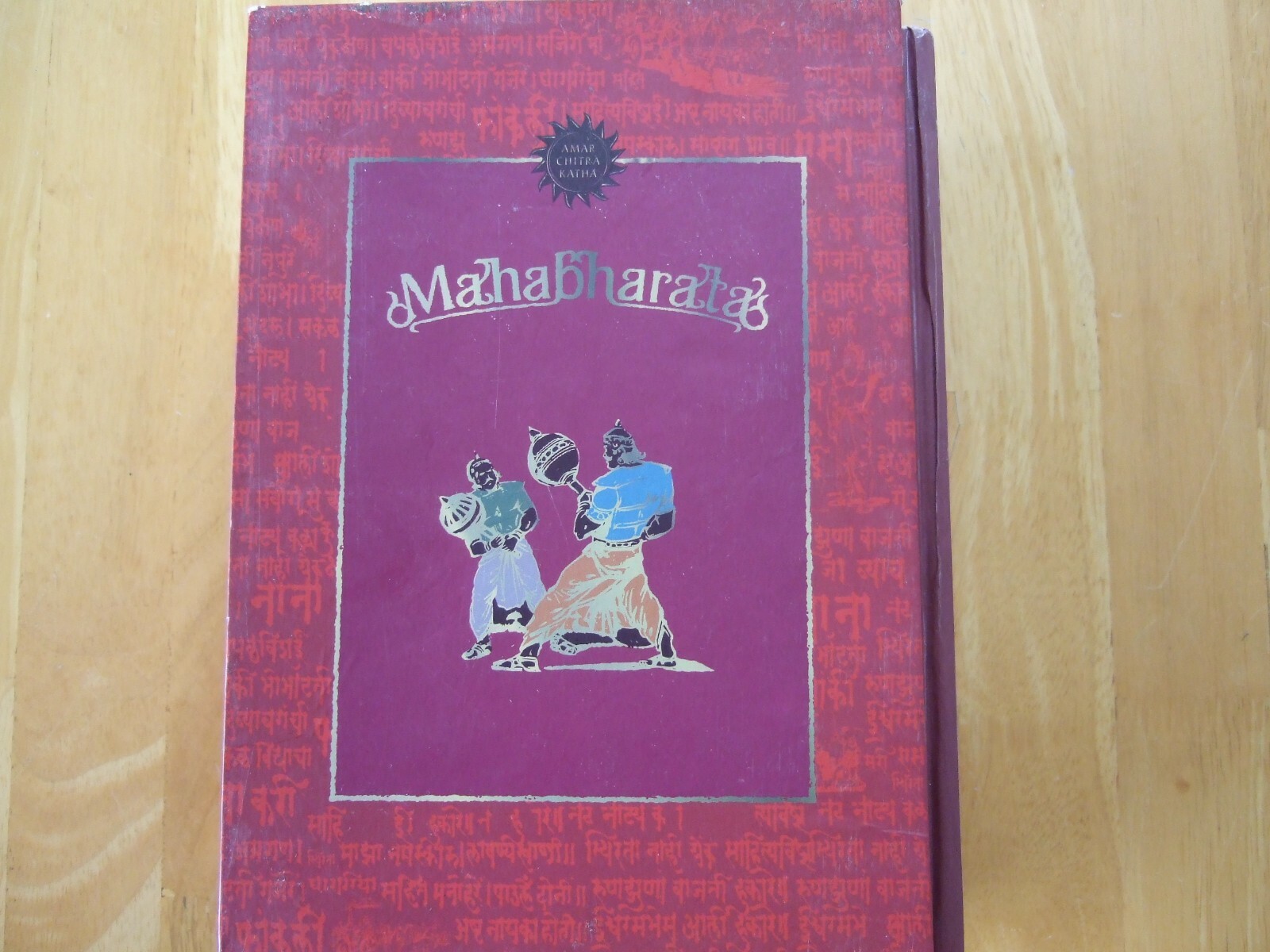 MAHABHARATA VEDA VYASA VOL 1-3 HARDBACK BOOK SET PRINCESS/PANDAVAS/KURUKSHETRA