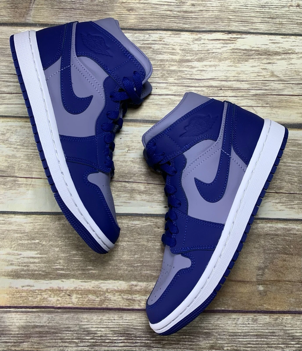 Jordan purple and clearance blue