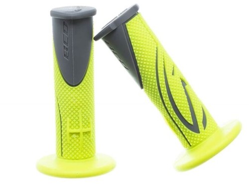 Poignée et guidoline V bike Revêtements E-Bike gomme noir/jaune