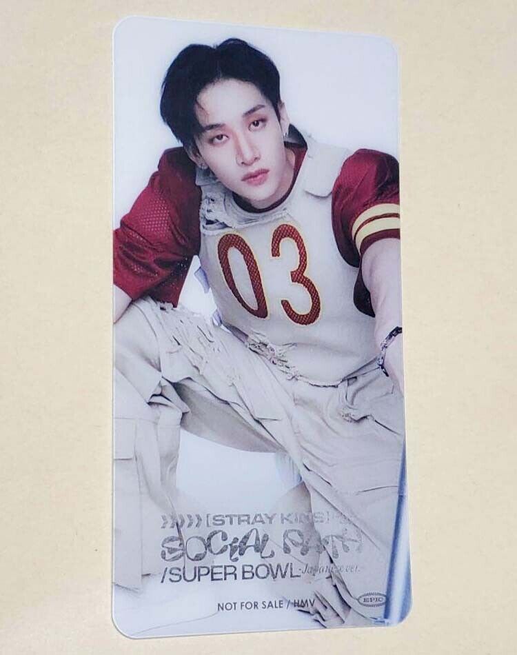 Straykids Social Path HMV JAPAN Official Bookmark Photocard Straykids Social Path HMV JAPAN Official Bookmark Photocard