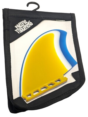PACIFIC VIBRATIONS K3 Twin Keel fiberglass surfboard fins fits