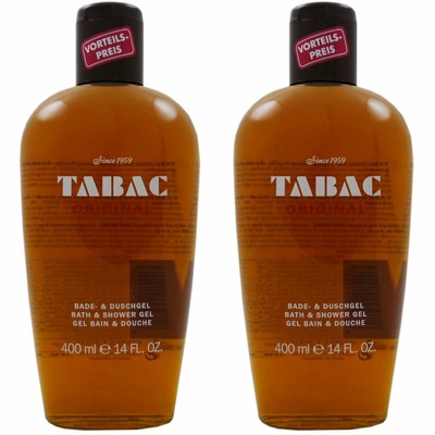 Tabac Original 2 x 400 ml Duschgel Showergel Shower Gel Badegel Set
