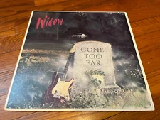 WIDOW Gone Too Far ORIGINAL 1985 LP CBS Vinyl Album NEAR MINT