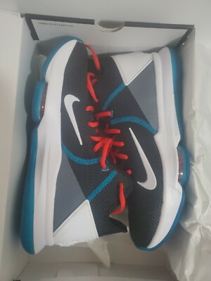 Nike Lebron Witness IV Basketball Shoe Black Red Teal BV7427  display picture 3