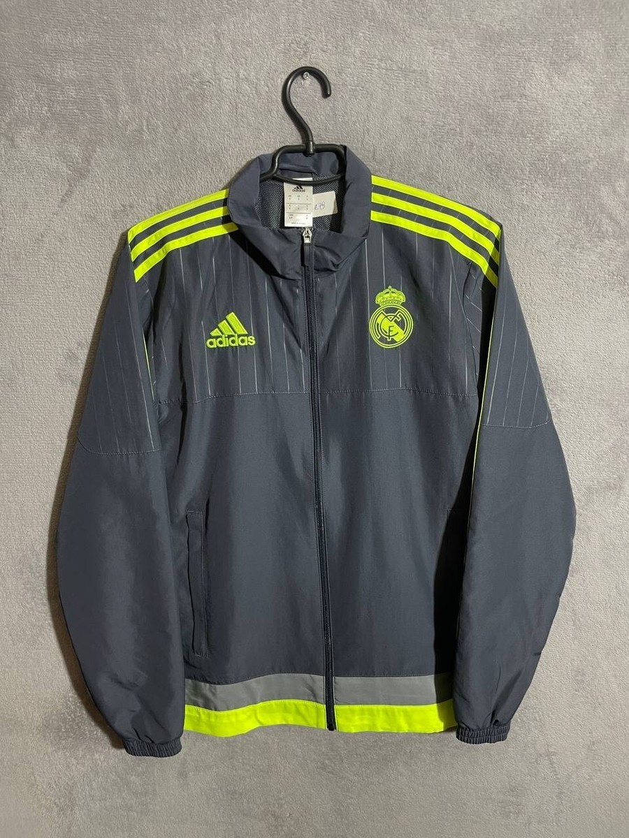 adidas Real Madrid グレー ジャージ レアル・マドリード-ubp-ダブル