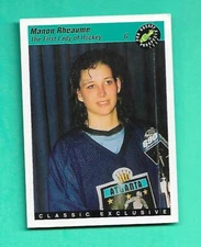 (1) MANON RHEAUME 1993 CLASSIC # 4 ATLANTA KNIGHTS GOOD CARD (V7733)  