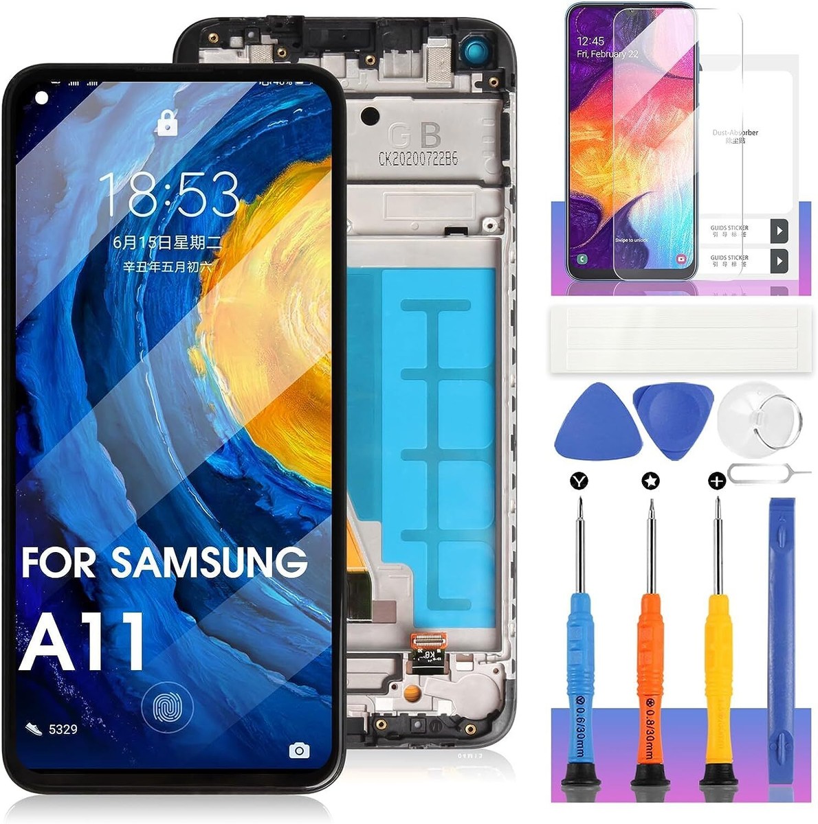 For Samsung Galaxy A11 Screen Replacement for Samsung A11 Display