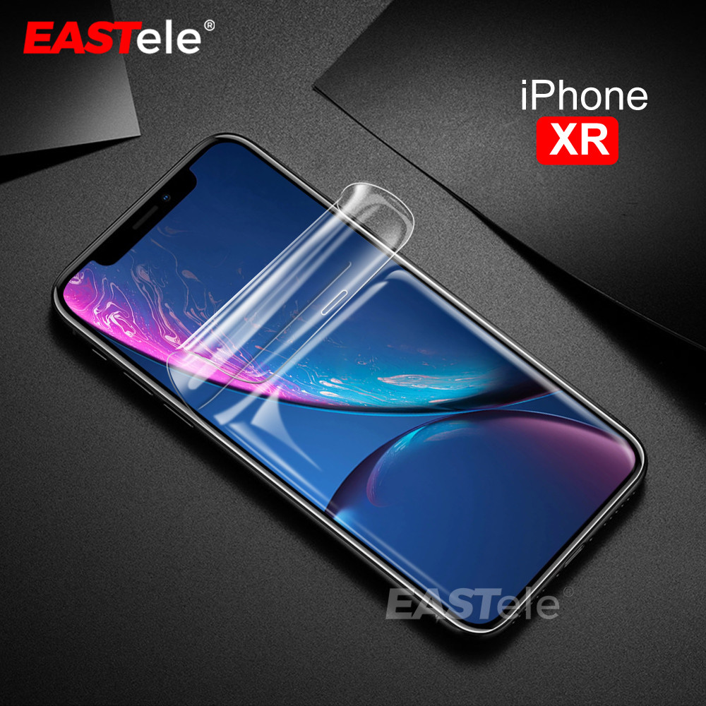 EASTele For iPhone 15 14 13 12 11 Pro XS MAX XR 8 Plus HYDROGEL Screen