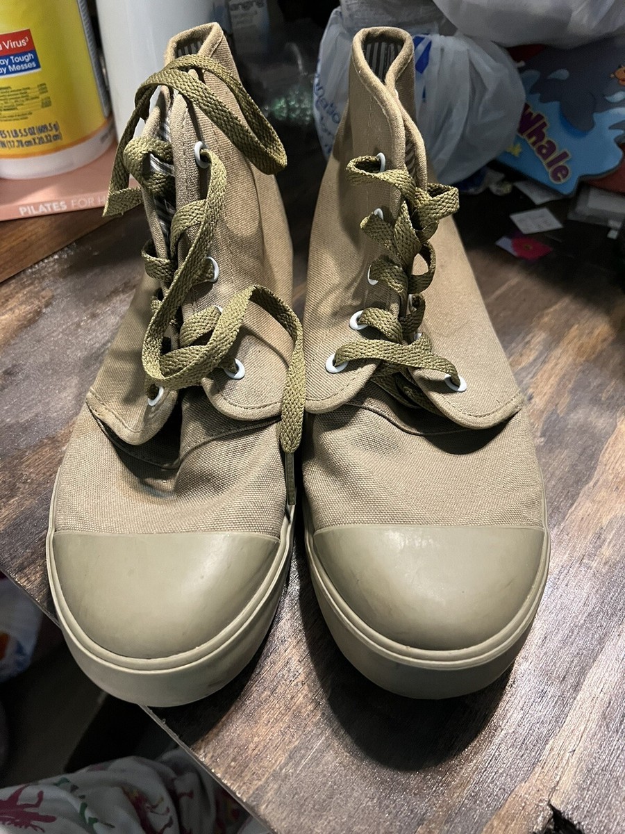 Bangs Green Hi-Top Lace-Up Canvas Sneakers Men display picture 1