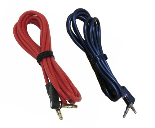 Câble Audio AUX Noir 3,5 Mm De Remplacement Pour Beats Par Dr Dre Solo/Studio - Imagen 2 de 5