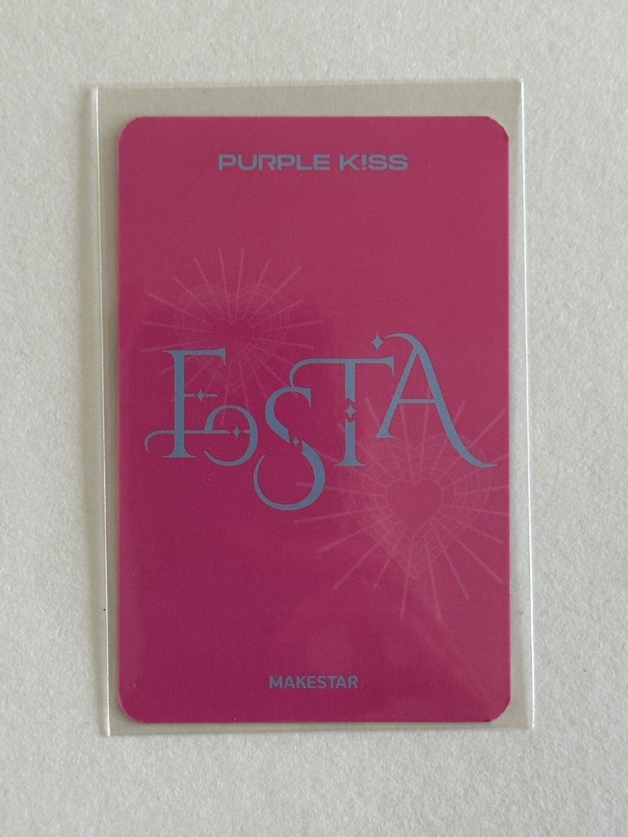 PURPLE KISS - FESTA 1ST SINGLE ALBUM MAKESTAR POB + MAIN Ver