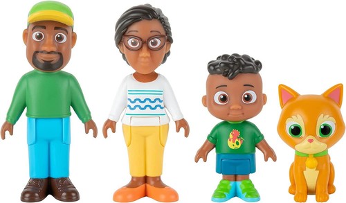 New Cocomelon 4 Figure Pack Cody S Family Ebay