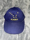 Vintage Alaska Flag Blue Trucker Baseball Cap Hat Snapback Adult (WTF40)S — photo 1