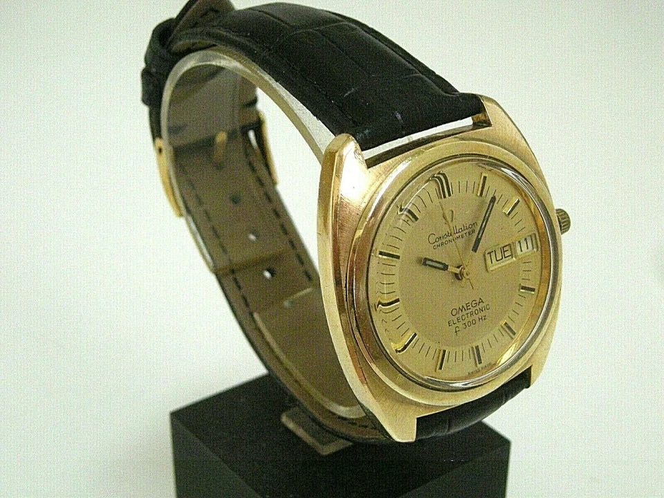 OMEGA CONSTELLATION CHRONO ELECTRONIC F300HZ WATCH, GENTS, ST-ST G/P 80 MIC, DD - Imagen 3 de 4