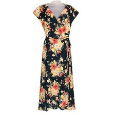 Sanctuary Women's Cassadei Floral Wrap Dress Size Small