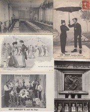 DANCINGS CLUBS ENTERTAINEMENT France 24 Vintage Postcards Mostly Pre-1970(L5638)