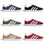 thumbnail 1 - New Adidas Originals Gazelle Men Fashion Shoes Suede Sneakers Black Blue Red NIB