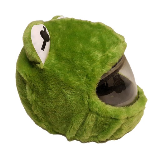 MOTORCYCLE COVER MOTORBIKE FUNNY COVER CRAZY CASE HELMET COVERS HEEDS FROG - Picture 5 of 7
