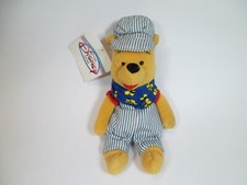 Disney store Mini Bean Bag plush 8" Choo Choo Winnie the Pooh