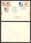 1948 Sweden First Day Cover - Booklet Stamps