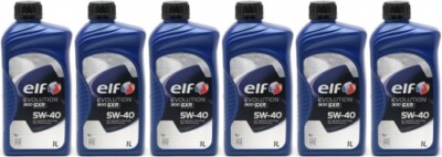 Elf Evolution 900 SXR 5W-40 Motoröl 6x 1l = 6 Liter