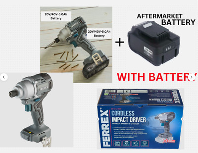 Ferrex Tools Aldi Impact Driver Review Ferrex 20V Li-ion Cordless