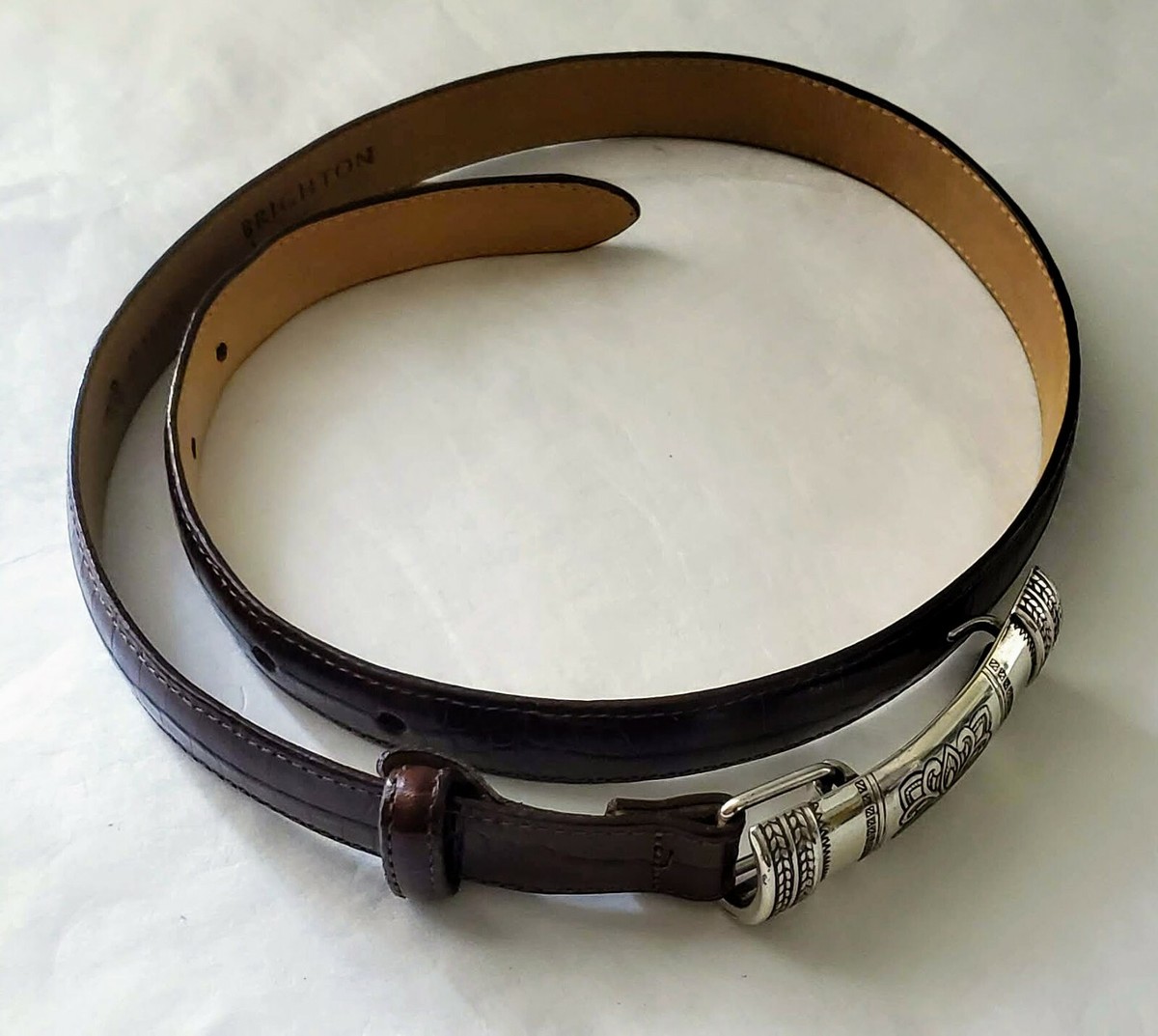 Brighton woman’s leather belt. Size: 28”. # S B 30513 BRIGHTON Women main image 4