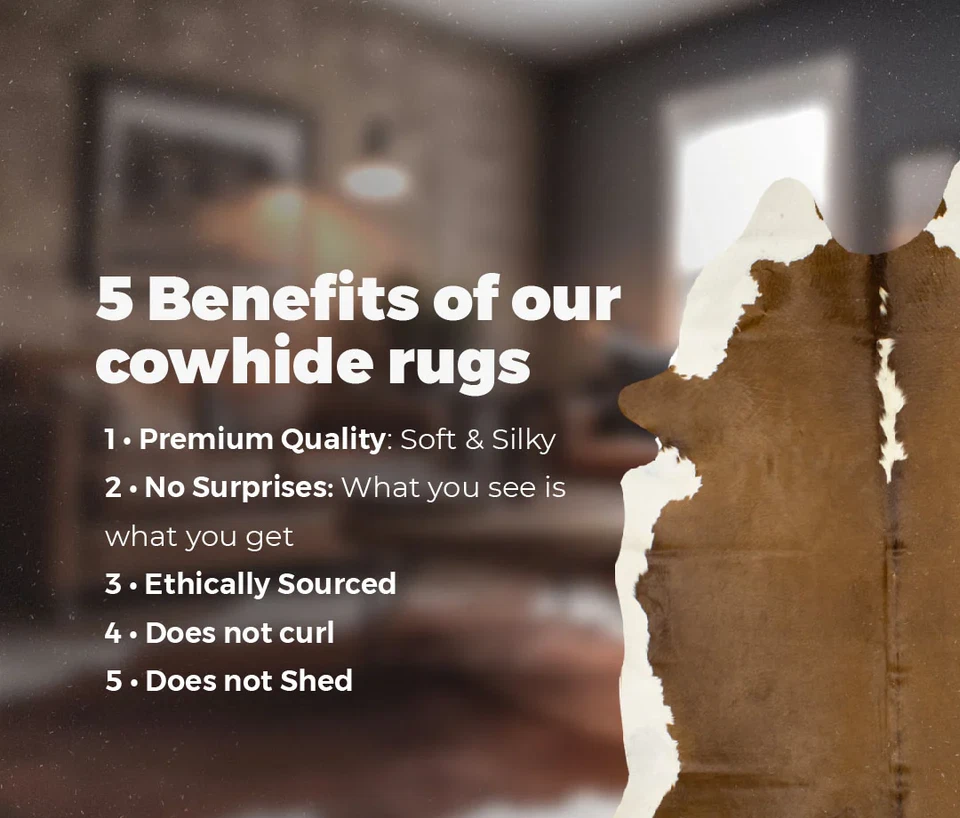 Genuine Cowhide Rug Size: 7x6 feet, Dyed Brazilian Cowhide Rug - Image 2 of 3