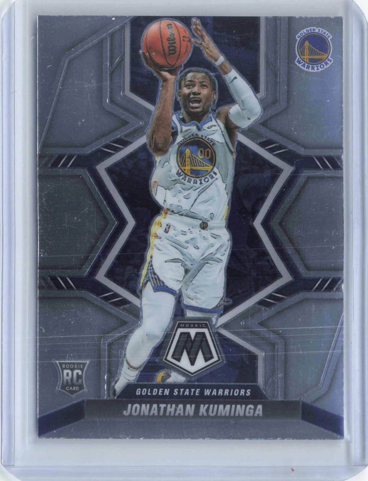 2021-22 Panini Mosaic #205 Jonathan Kuminga
