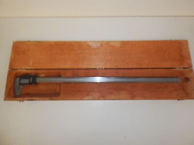 Brown and Sharpe 571 25'' Messschieber Mit Vernier Im Starrett Kasten (CZU17)